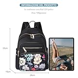 Zoom IMG-1 kommodum zaino donna elegante zainetto Zoom IMG-1 kommodum zaino donna elegante zainetto