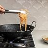 Nordic Ware Basalt Aluminized Steel Spun Wok, 14-Inch, Ceramic Coating