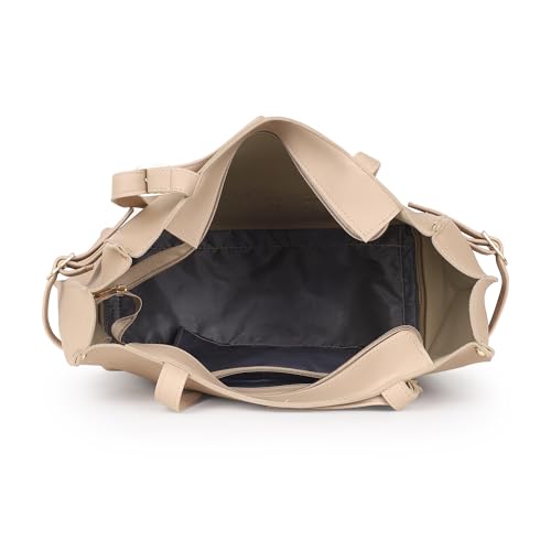 Image of Carrylux Women's Soft PU Tote Bag | Large Single Compartment Shoulder Handbag with Adjustable Strap | Office, College & Casual