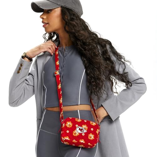 Image of Vera Bradley womens Cotton Small Stadium Crossbody Bag