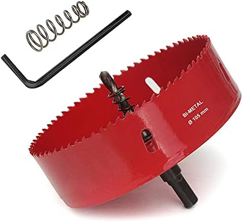 SagaSave 200mm HSS Bi-Metal Hole Saw with Corn Hole Drilling Cutter, Hole Cutter for Stainless Steel,Metal,Wood,Plastic,Drywall,Fiberboard,7.89inch 1PCS