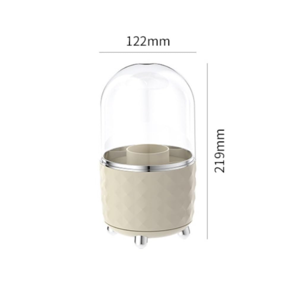 Stifteköcher Stifte Halter 360° Drehbarer Schreibtisch-Stifthalter Mit 6 Fächern For Bürobedarf Und Heimdekoration Schreibtisch-Organizer(White)