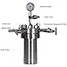 1L Stainless Steel High Pressure Autoclave Reactor - Durable Lab Pressure Vessel for Chemical Experiments, Ideal for Research & Industrial Applications, Reliable Laboratory Equipment