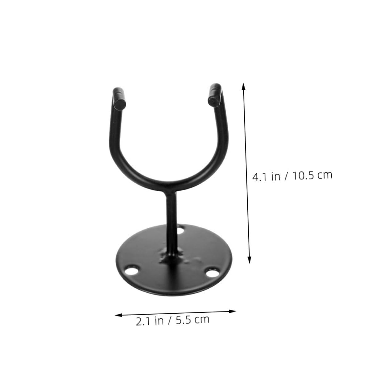 GOOHOCHY 2pcs Baseball Bat Holder Display Mount Bat Storage Rack Hooks Space-saving Wall-mounted for Home and Sports Facilities