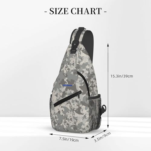 Bolso cruzado pequeño resistente al agua para hombre miniatura 3