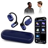 AI Translator Earbuds Wireless Bluetooth - 164 Languages Translation and No Subscription Required Translation Headphones, Audio and Video Calls Real Time Interprete for Business, Travel, Learning