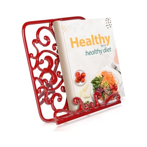 Comfify Cast Iron Cook Book Stand Cover