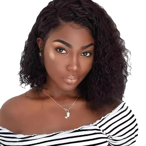 Perruque afro courte bouclée thermorésistante et douce pour un coiffage quotidien parfait