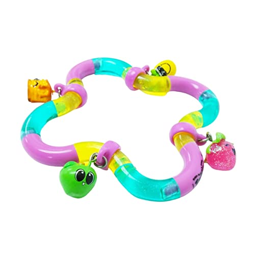 Tangle Charms - Tangle Fidget Friendship Bracelets (Cutesy Fruit) - - Charm Bracelets - Mystery Charm - Tangle Fidgets for Kids - Cute Tangle Fidgets
