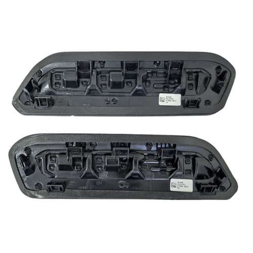 Image of 2pack OEM 1500 Etorque Exterior Badges Emblems Left Right Side Badges Hood 3D ABS Compatible with fits 1500 68500542AA 68500541AA (All Black)