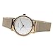 Imagen de BERING 13426-334 Reloj de cuarzo para mujer con caja de acero inoxidable de 26 mm con acabado dorado y esfera blanca