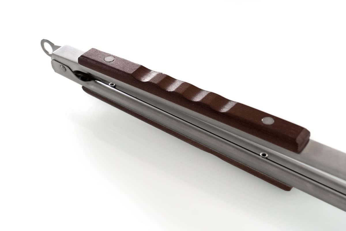 Pott & Flamme XXL 56 cm Grillzange mit Karabiner extra lang und sicher Küchen Besteck