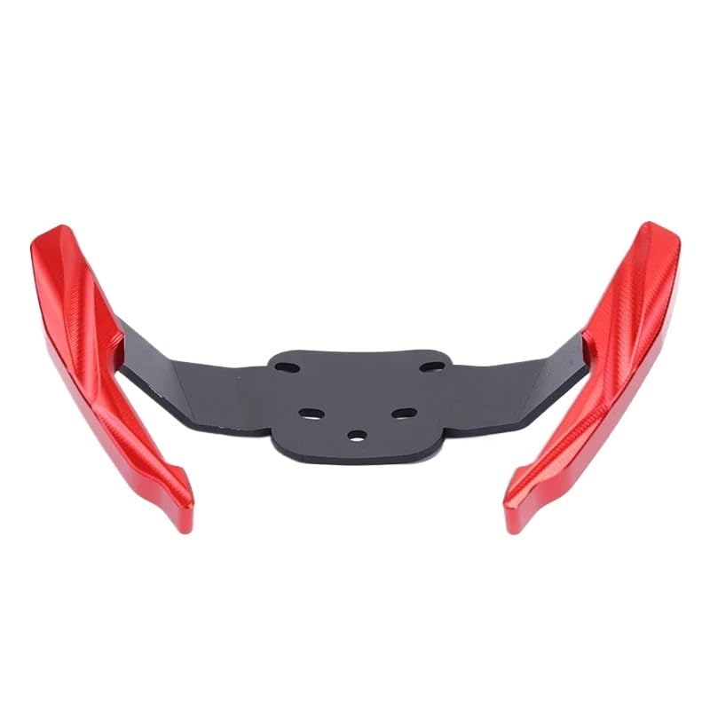 Barres d'appui moto CNC rouge pour Zontes ZT125-U et Kiden