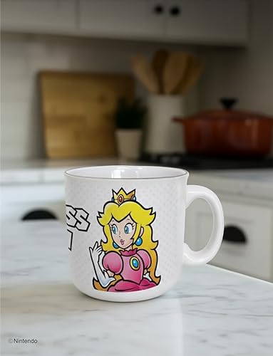 Taza cerámica Super Mario Princess Peach 20oz miniatura 4