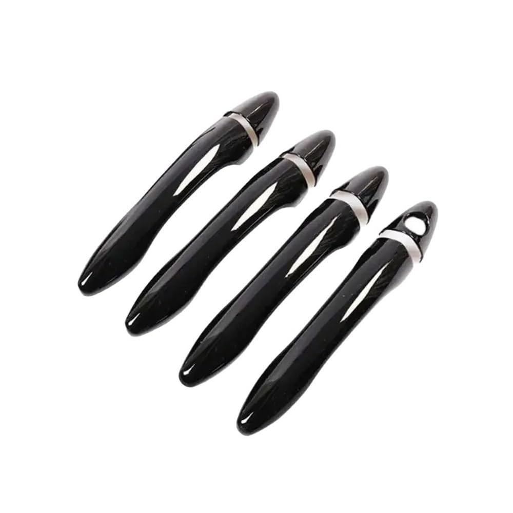 YMYYQW Car Outer Door Handle for Optima K5 2011-2015 Car Carbon Fiber Style Exterior Door Handle Cover Trim Sticker Decor Auto Accessories