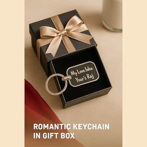 Image of Custom Spotify Code Metal Keychain - Personalized Engraved Message & Name - Unique Gift for Him or Her - Scan to Play Song or Playlist - Anniversary, Birthday, Valentine's Gift