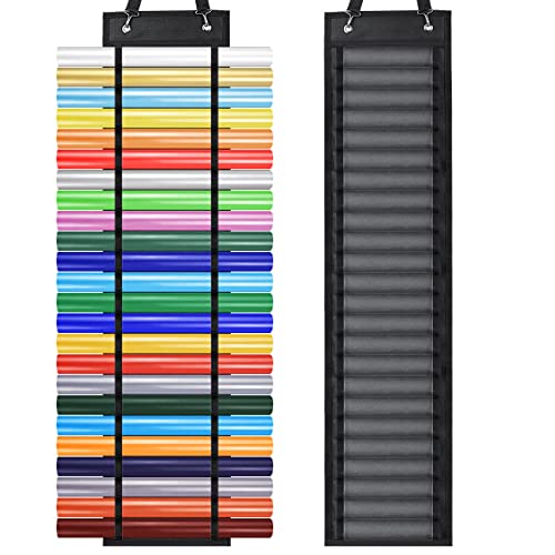 Levemolo 12 Stück Geschenkpapier-Halter – Silikon-Bänder Mit Clip, Wiederverwendbar, Farbenfroh, Zum Aufbewahren Von Rollen & Bogen – Platzsparend
