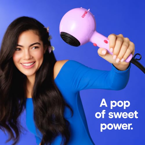 Conair Cake Pop Hair Dryer with Diffuser & Concentrator, Lavender Whip - image 7
