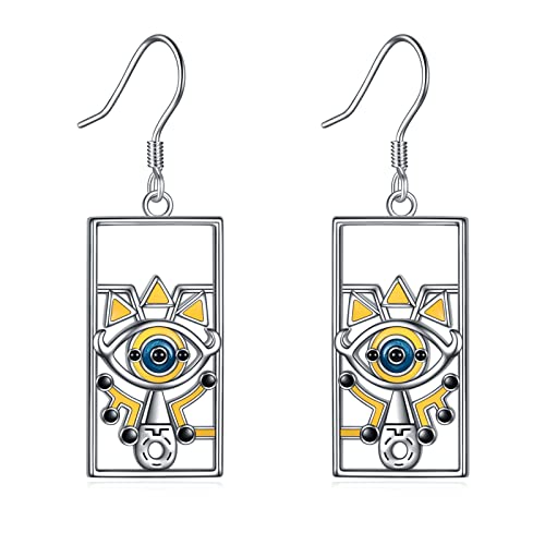 YFN Zelda Pendientes Plata de Ley Anime Dibujos Animados Regalos