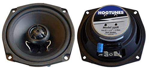Hogtunes 356R Gen3 5.25" 6 Ohm Replacement Rear Speakers for 1998-2005 Harley-Davidson Ultra 356F Hogtunes 356R Gen3 5.25" 6 Ohm Replacement Rear Speakers for 1998-2005 Harley-Davidson Ultra 356F