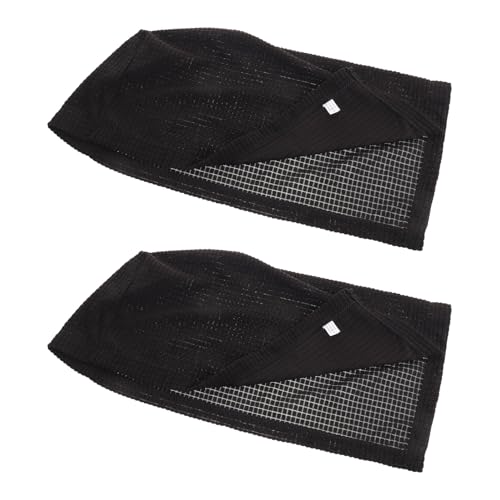 HOODANCOS 2 Piezas Fundas Antideslizantes Juego de Poliéster para Brazos de Sofá Cobertura, Lavables a Máquina, para y Oficina