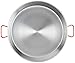Garcima La Paella 20-Inch Carbon Steel Paella Pan (Large, Silver)