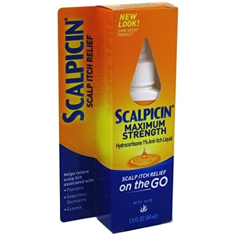 Scalpicin Maximum Strength Anti-Itch Clear Liquid, 6 Count Cover