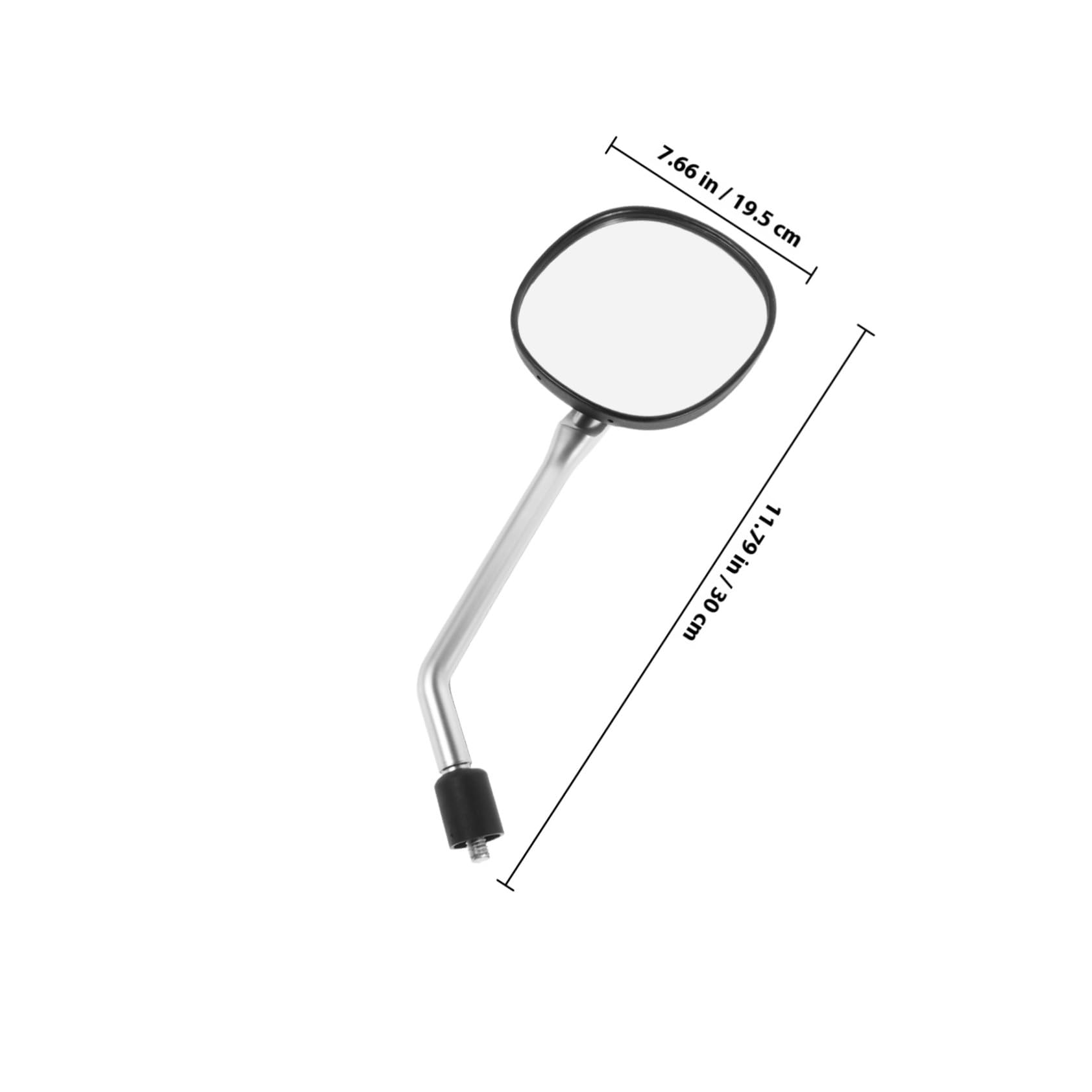 Rétroviseurs pour Scooters Électriques Miroir Arrière Remplaçable Design Élégant et Facile à Installer Compatible Plupart des Modèles Adultes