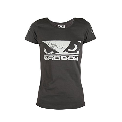 Bad Boy Global Walkout Camiseta, Mujer, Gris, Medium