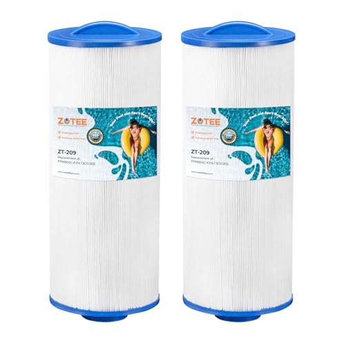 ZOTEE Spa & Pool Filter Cartridge Replacement for 5ch-502, PPM50SC-F2M, FC-0195, Marqui spa 20041, 20091, 370-0237, 2 Packs