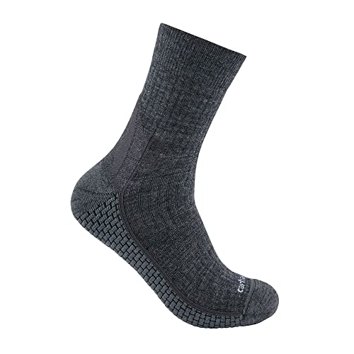 Carhartt Force Grid Midweight SyntheticMerino Wool Blend Short Crew Sock