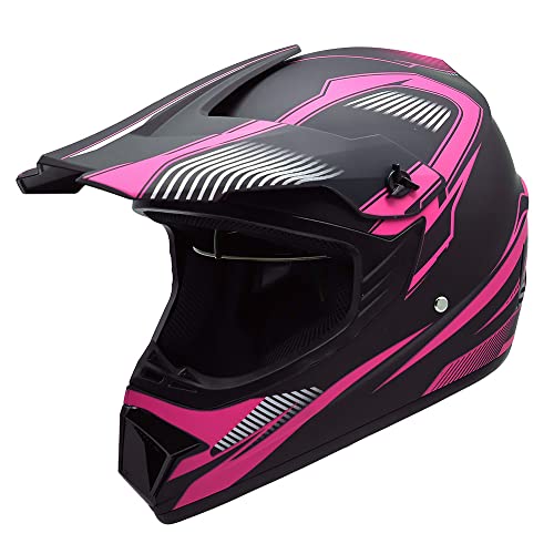 Adult 4 Wheeler Helmet, Motocross Helmet DOT/FMVSS-218 Certification Comfortable and Breathable Full Helmets for Locomotives Used in All Seasons - Image 3