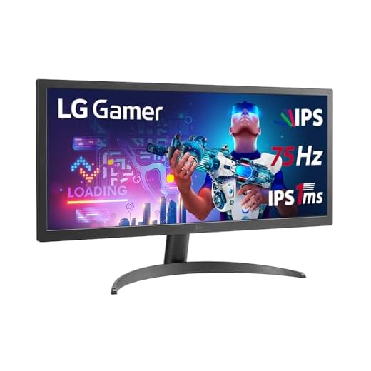 MONITOR LG ULTRAWIDE 26" IPS FULL HD 21:9 (2560 X 1080) HDR10 AMD FREESYNC 1MS (MBR) 75HZ – 26WQ500-B.AWZM - LG