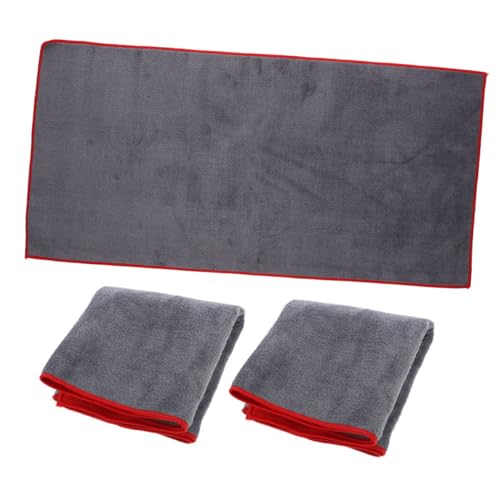 Unomor 3pcs Car Drying Towels Ultra Absorbent Microfiber Cleaning Cloths for Vehicle Drying Reusable and Soft Car Wash Towels