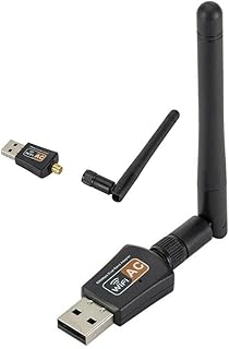 Multibao 600Mbps USB WiFi Dongle, Wifi Dongle High Speed Internet 5.8GHz 600Mbps Wireless USB Wifi Adapter for Windows 10/8/7/2000/XP/Vista, Mac OS 10.5-10.14, Linux