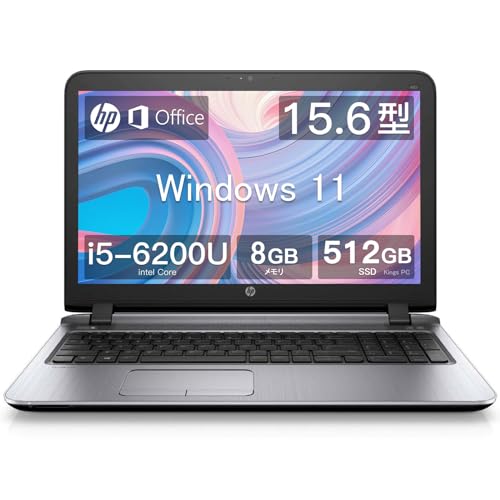 yςݕiz m[gp\R ProBook 450 G3 i5Z/  8GB SSD 512GB/ Windows11/ 15.6C` m[gp\R Office Core i5-6200U/ WebJ/w/DVD-ROM