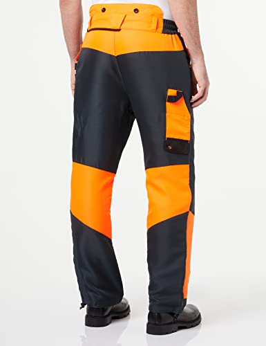 Foto von Solidur AUPA3A - Authentic Typ A Klasse 3Kettensägenhose - Außergewöhnlicher Komfort und Schutz - Sicheres und funktionelles Design - Größe L - Grau