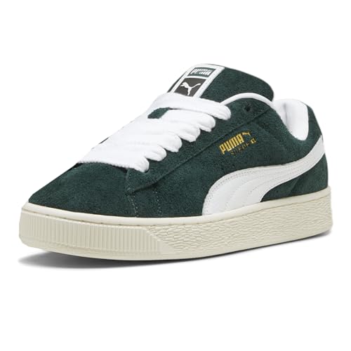 PUMA Mens Suede XL Hairy Lace Up Sneakers Shoes Casual - Green - Size 12 M2