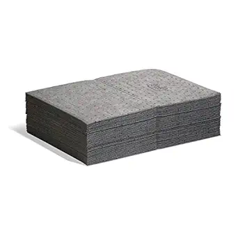New Pig Absorbent Mat Pad, 28 oz Absorbency Per Pad, Heavyweight, 20