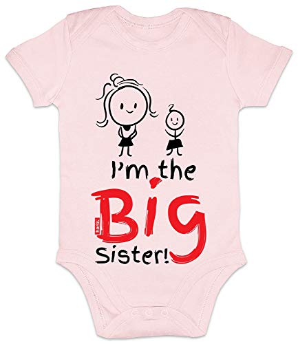 HARIZ Baby Body a maniche corte I'm The Big Sister...