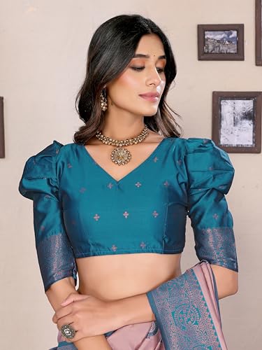 Image of Avantika Fashion Women's Kanjivaram Soft Silk Banarasi Sarees With Blouse Piece For Women