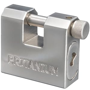 Britanium BRX66 High Security Padlock 5 Keys