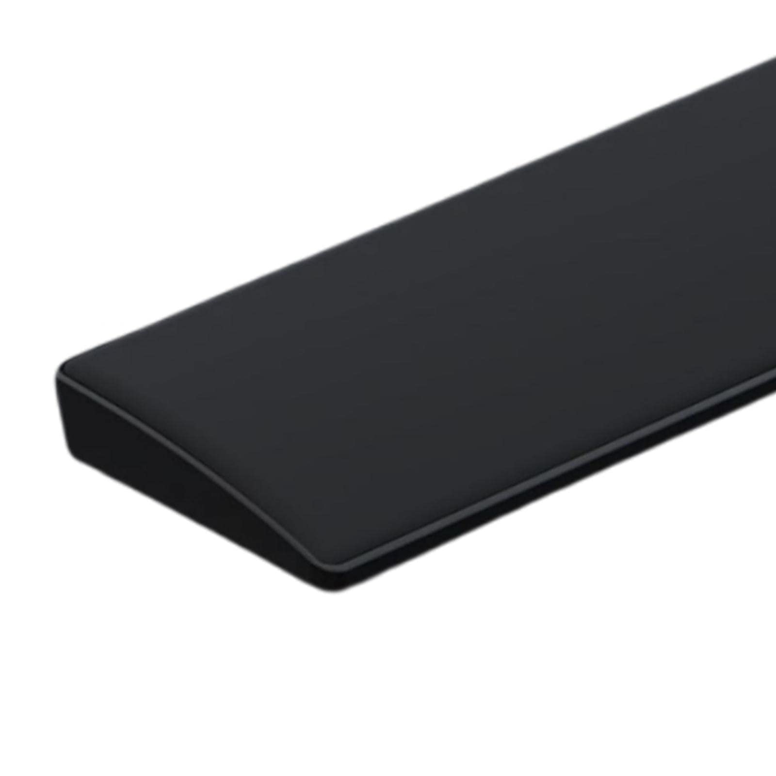 5 Satz PU Tastatur Handgelenkauflage Pad Anti-Rutsch Kissen für Desktop Computer Home 61 Tasten Schwarz