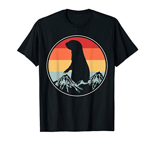 Prairie Dog Retro Gift Prairie Dog Lovers T-Shirt