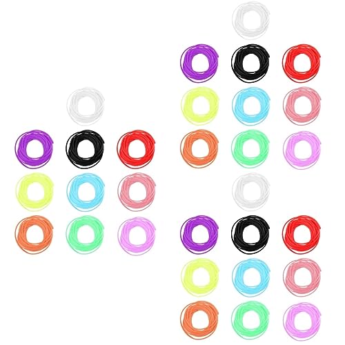 Corde en silicone pour collier bricolage OSALADI 30 pièces fournitures artisanat