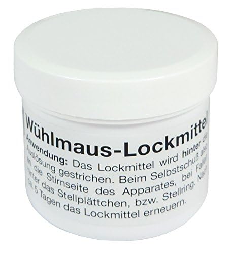 Wühlmausfalle W2 + Pflegeöl + Lockmittel + Ausdrücker