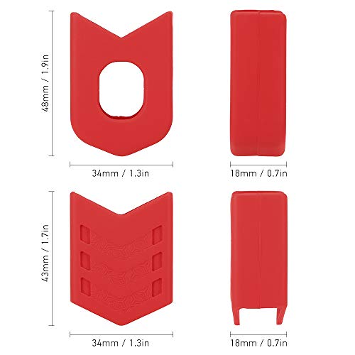 Mangas de manivela, Andoer Capa protetora de manivela de manivela de manivela de 4 peças com manivel