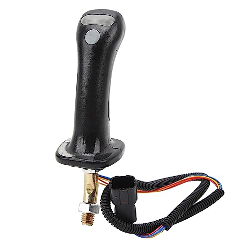 Pilipane 3-Tasten-Bagger-Joystick-Griffgetriebe, 2-teilige Bagger-Joystick-Griffe aus Aluminiumlegierung Mit 6 Stiften, Für Doosan DH DX150 215 225 300 370-9C