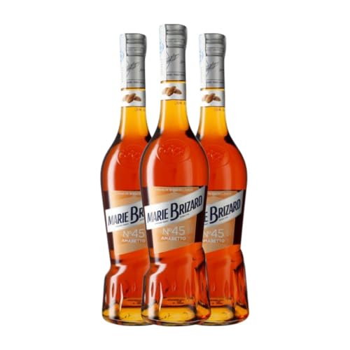 Amaretto Marie Brizard 70 cl (Caja de 3 Botellas de 70 cl)