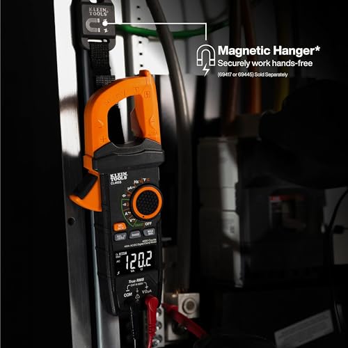 Image of Klein Tools CL460S 400A AC /DC Auto-Ranging Smart Digital Clamp Meter with TRMS, Multimeter, Voltage Meter, Backlit Display, Amp Meter, Electrician Tools